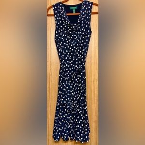 Ralph Lauren navy blue dress